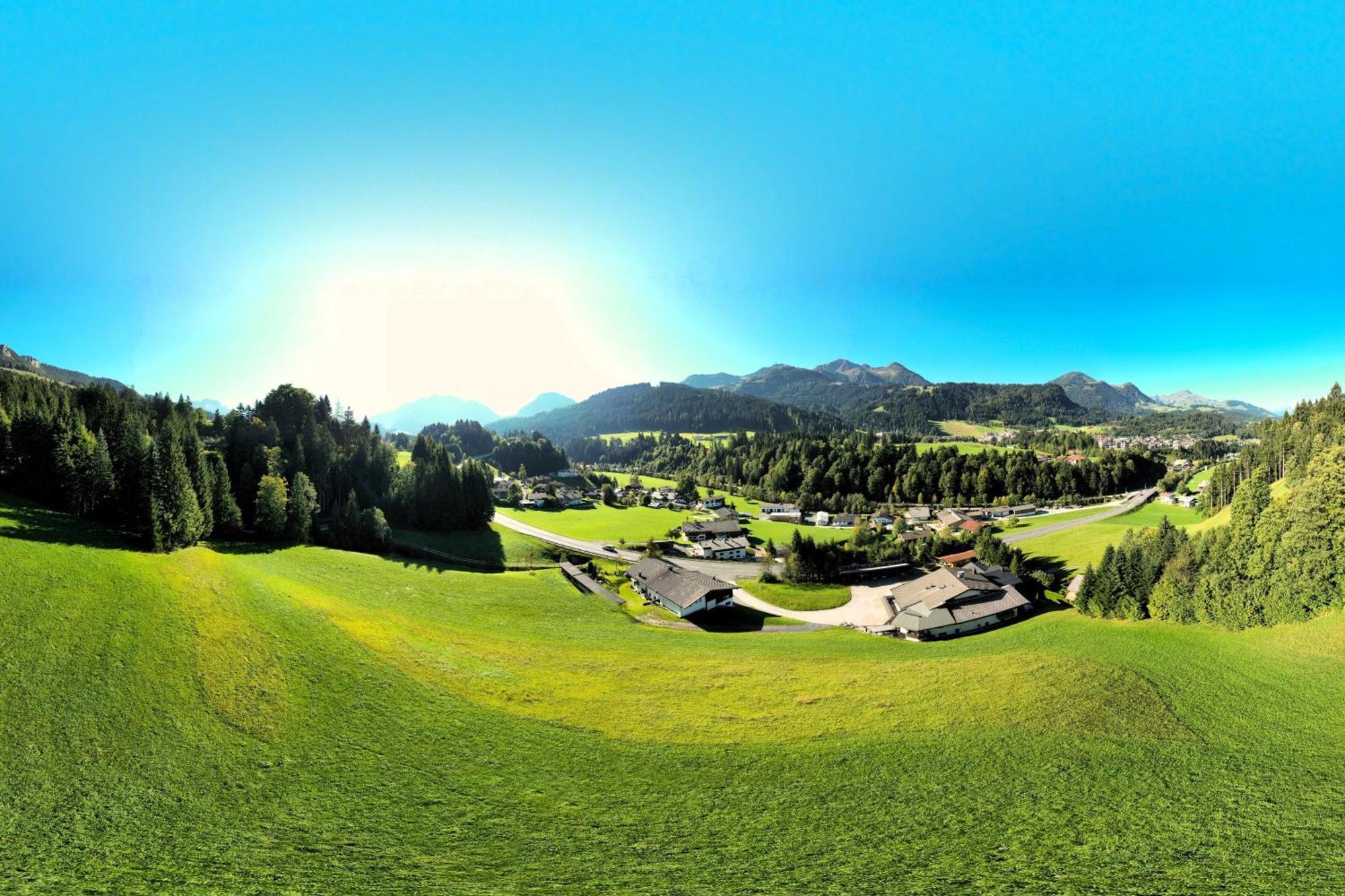 Ferienwohnung Saalbach Fieberbrunn Exterior foto